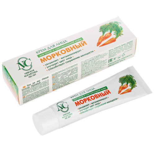 НЕВСКАЯ КОСМЕТИКА крем д/лица антивозрастной морковный 40мл